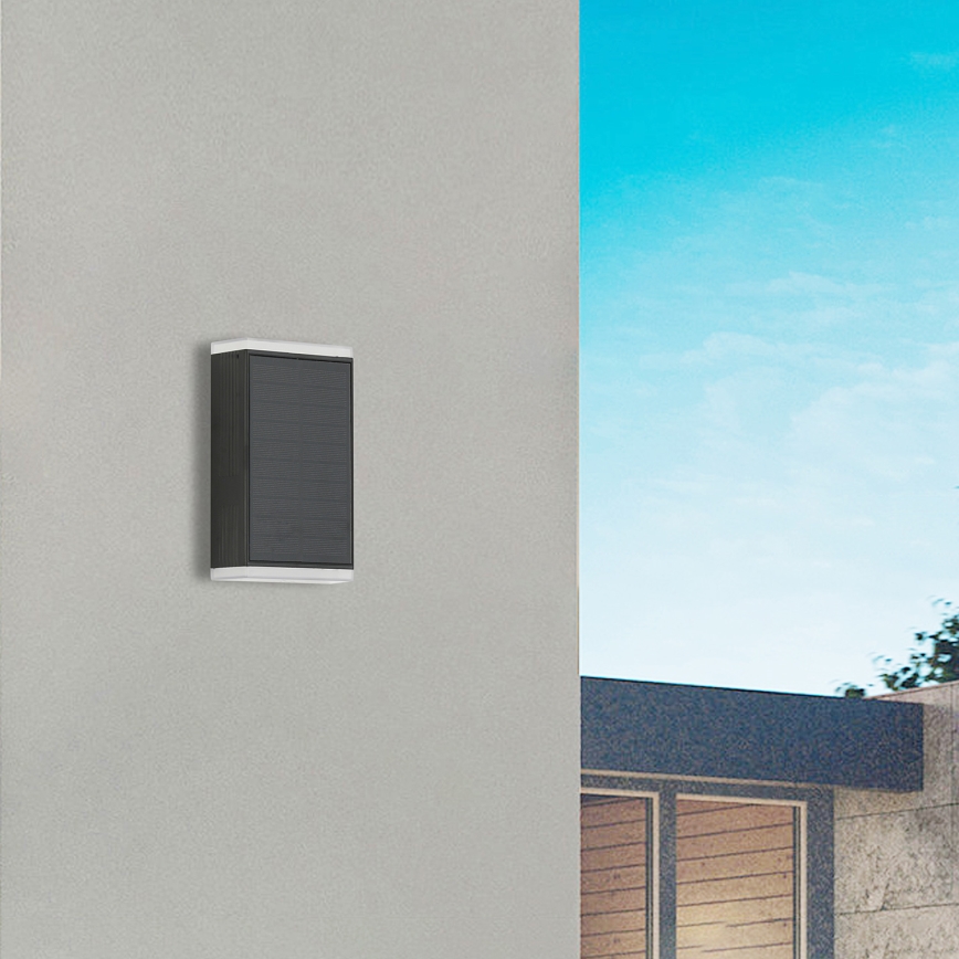 Brilagi - LED solcell väggbelysning SOL GUARD LED/2W/3,7V 2000 mAh IP45