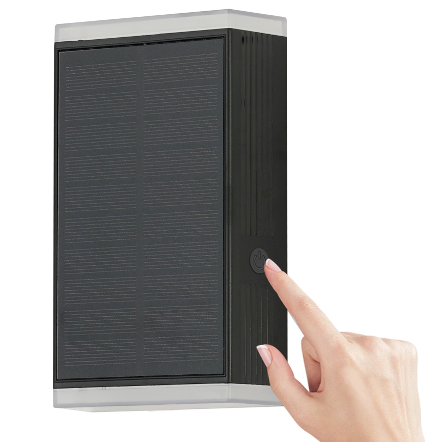 Brilagi - LED solcell väggbelysning SOL GUARD LED/2W/3,7V 2000 mAh IP45