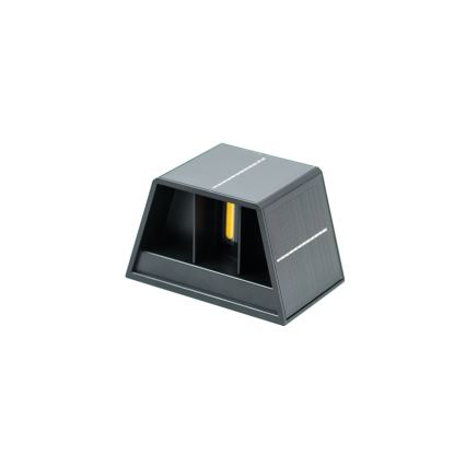 Brilagi - LED solcell väggbelysning SOLAR CUBE LED/2W/3,2V 1300 mAh IP54