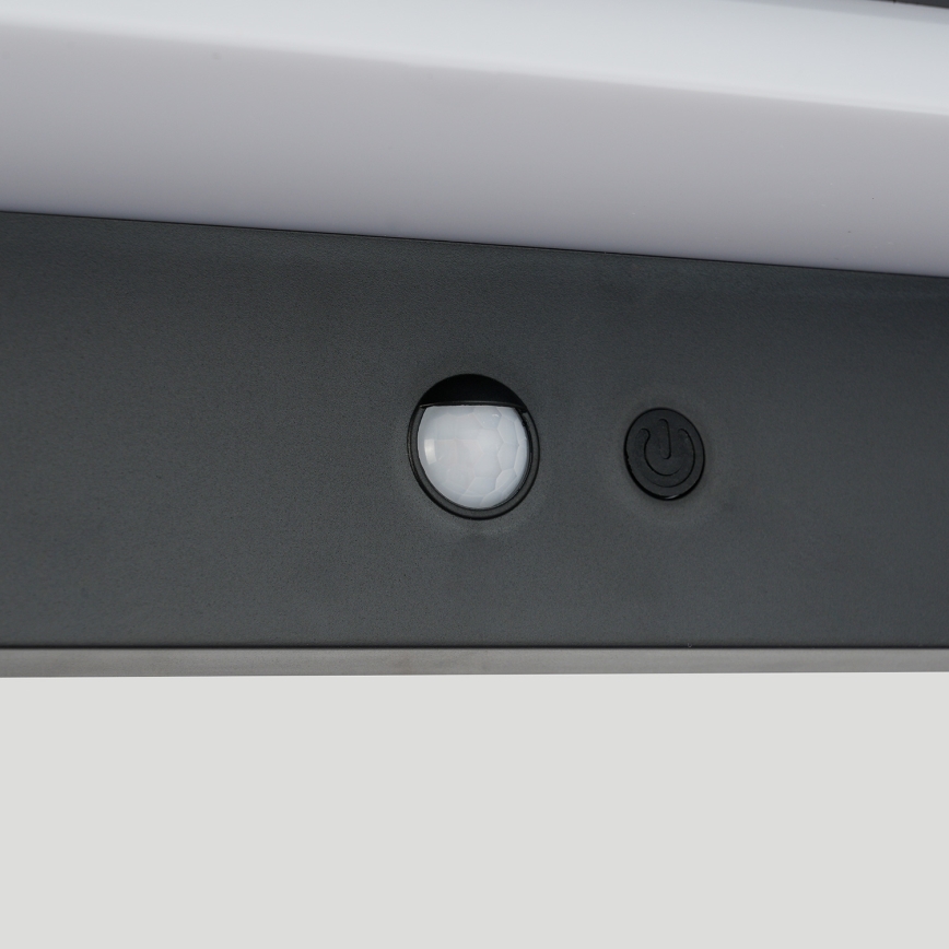 Brilagi - LED solcellsvägglampa med sensor SUN SENSE LED/10W/3,7V 4000 mAh IP44