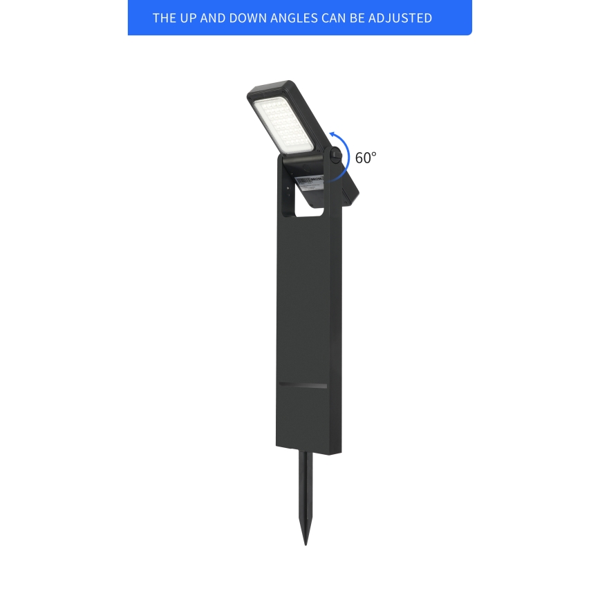 Brilagi - LED solcellslampa SOL SPIKE LED/4W/3,7V 2200 mAh IP44