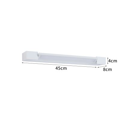 Brilagi - LED-belysning för badrumsspegel AQUA LINE LED/12W/230V 45 cm IP44 vit CRI 90