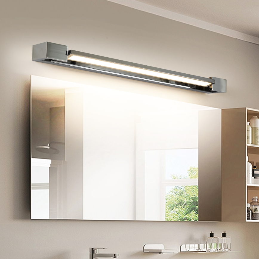 Brilagi - LED-spegelbelysning för badrum AQUA LINE LED/18W/230V 60 cm IP44 blank krom CRI 90