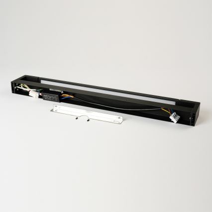 Brilagi - LED-spegelbelysning för badrum AQUA LINE LED/18W/230V 60 cm IP44 svart CRI 90