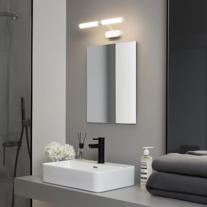 Brilagi - LED-spegelbelysning 2-i-1 TUBEO LED/6W/230V 40 cm IP44 vit
