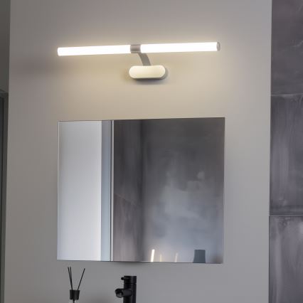 Brilagi - 2-i-1 LED-belysning för badrumsspegel TUBEO LED/8W/230V 60 cm IP44 silver