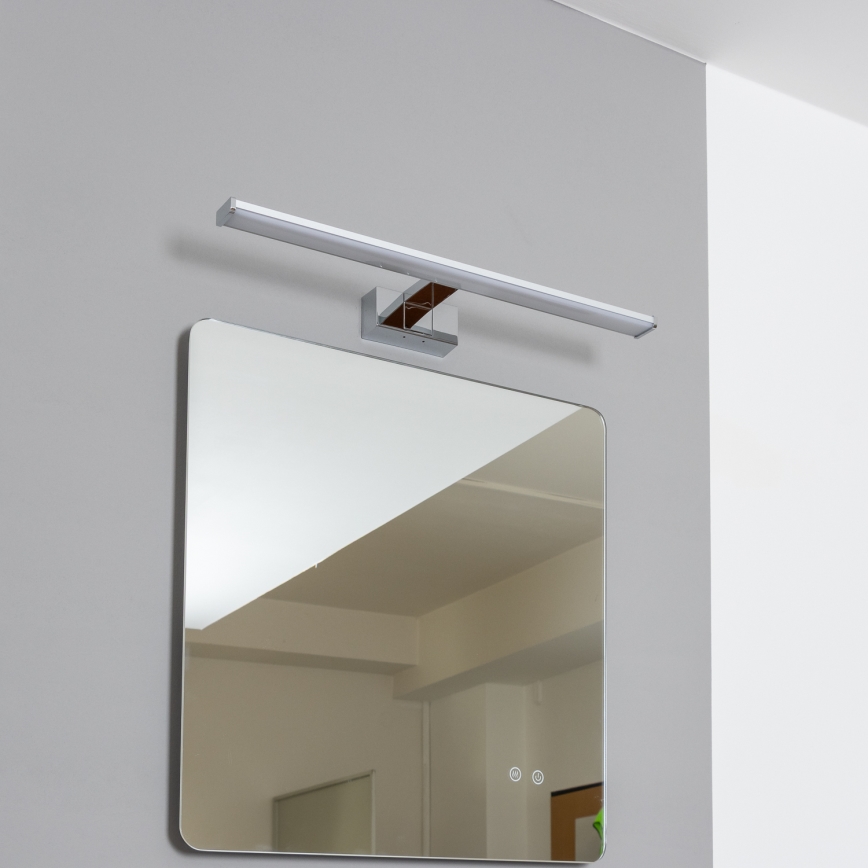 Brilagi - VESTRA 3-i-1 LED-spegelbelysning för badrum LED/12W/230V 60 cm IP44 blank krom