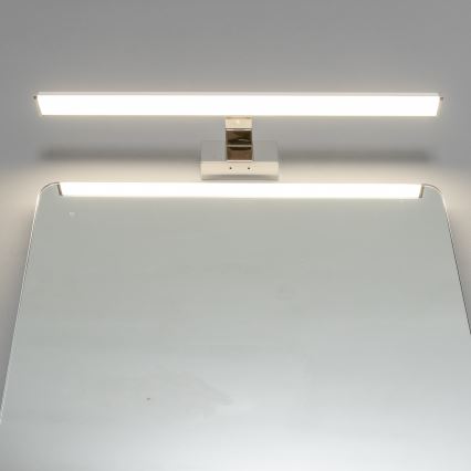 Brilagi - VESTRA 3-i-1 LED-spegelbelysning för badrum LED/12W/230V 60 cm IP44 blank krom