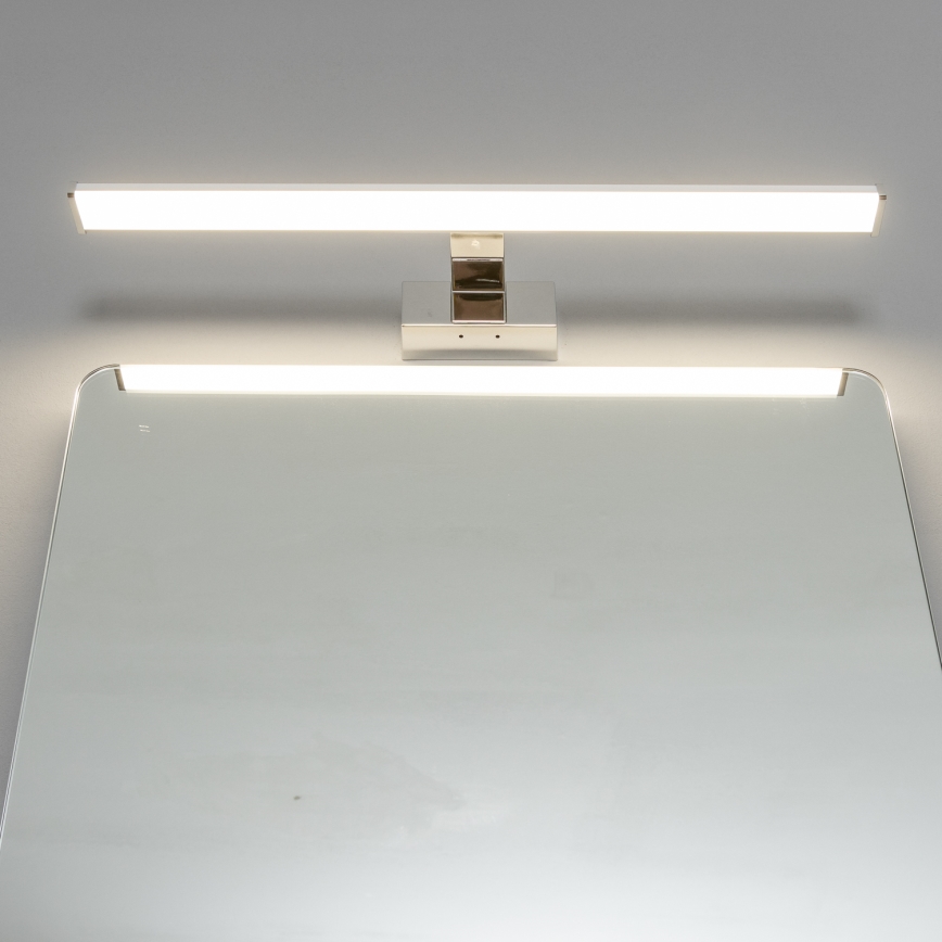 Brilagi - VESTRA 3-i-1 LED-spegelbelysning för badrum LED/12W/230V 60 cm IP44 blank krom