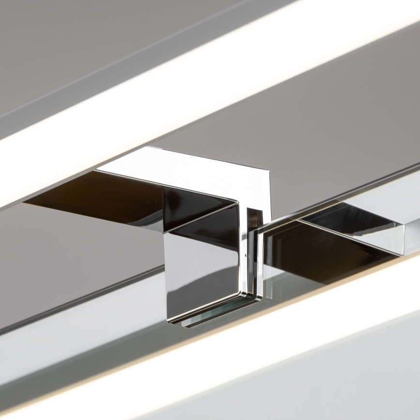 Brilagi - VESTRA 3-i-1 LED-spegelbelysning för badrum LED/12W/230V 60 cm IP44 blank krom
