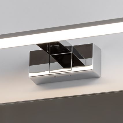 Brilagi - VESTRA 3-i-1 LED-spegelbelysning för badrum LED/12W/230V 60 cm IP44 blank krom