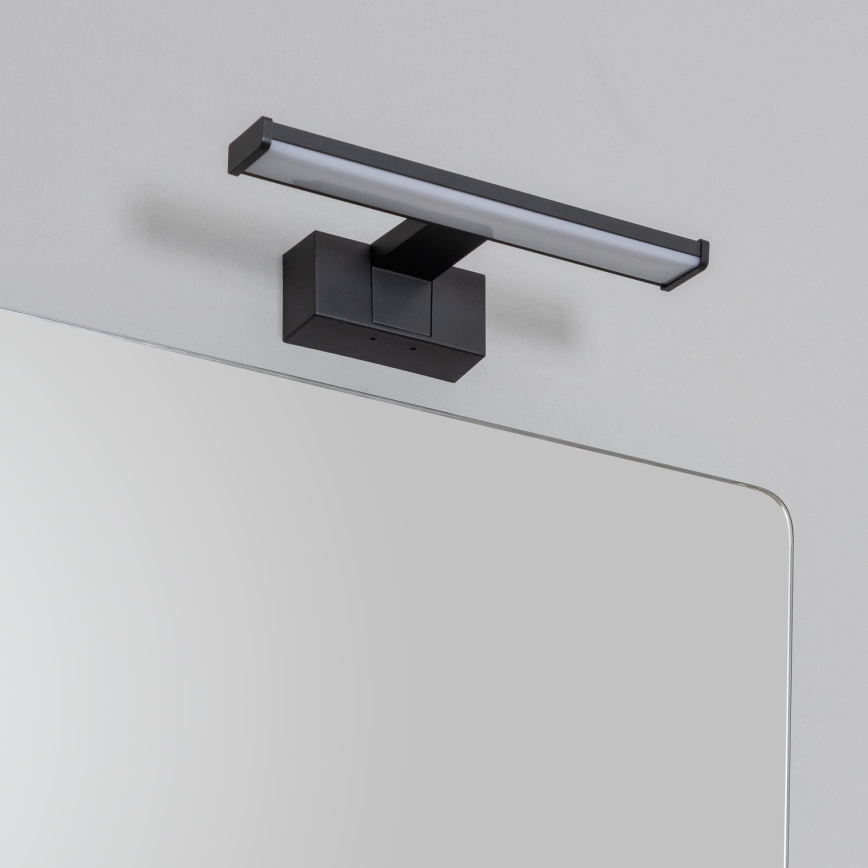 Brilagi - LED-belysning för badrumsspegel 3-i-1 VESTRA LED/6W/230V 30 cm IP44 svart