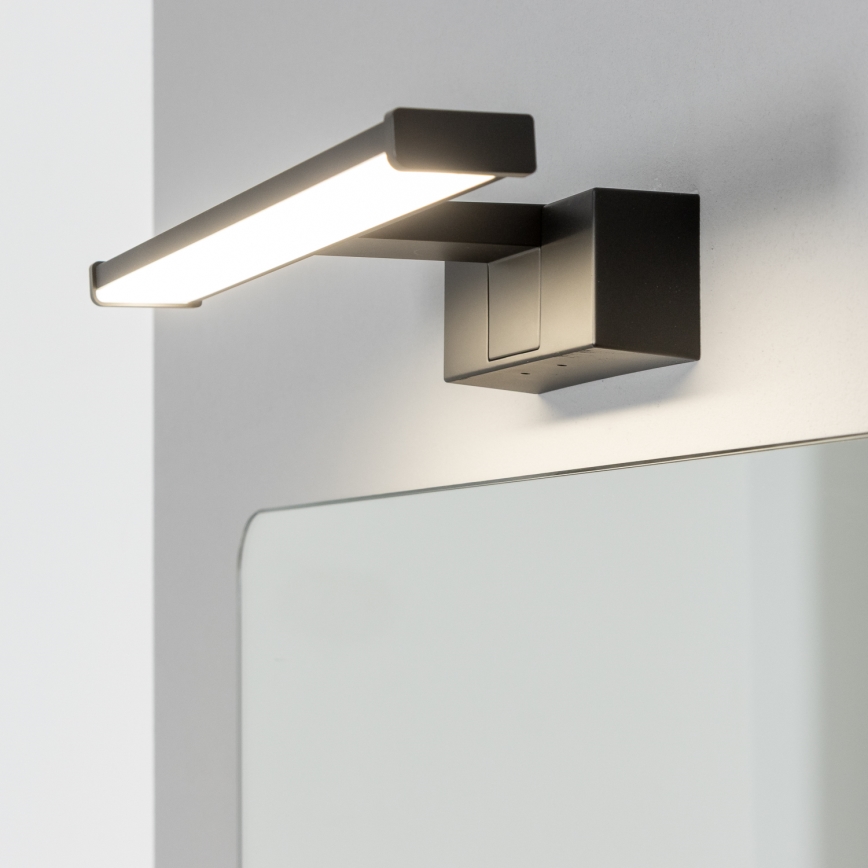 Brilagi - LED-belysning för badrumsspegel 3-i-1 VESTRA LED/6W/230V 30 cm IP44 svart
