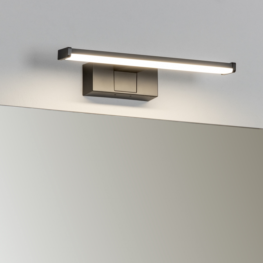 Brilagi - LED-belysning för badrumsspegel 3-i-1 VESTRA LED/6W/230V 30 cm IP44 svart