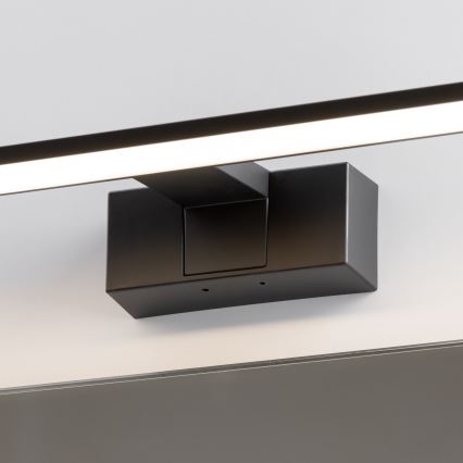 Brilagi - LED-belysning för badrumsspegel 3-i-1 VESTRA LED/6W/230V 30 cm IP44 svart