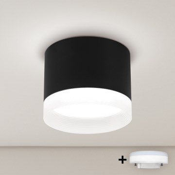 Brilagi - LED Spotlampa SMOOTH 1xGX53/15W/230V svart