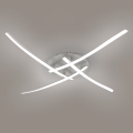 Brilagi - LED takarmatur STRIPES LED/32W/230V 60x60 cm silver