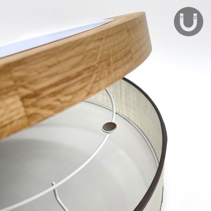 Brilagi - LED Taklamp BELLADONNA LED/36W/230V Ø 40 cm kräm/vit
