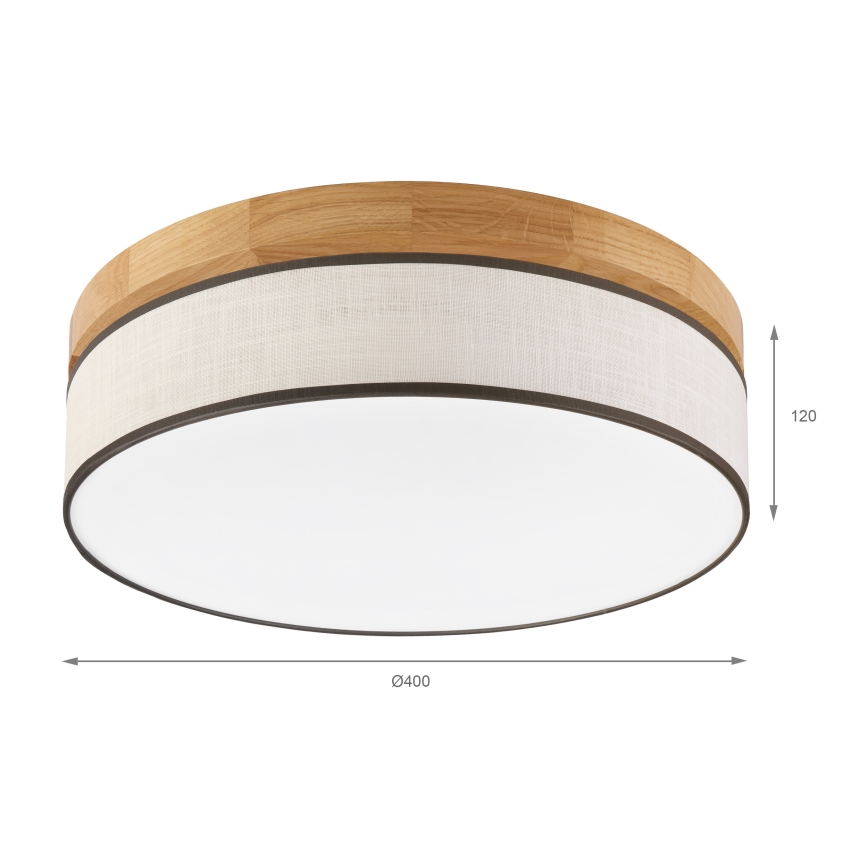 Brilagi - LED Taklamp BELLADONNA LED/36W/230V Ø 40 cm kräm/vit
