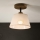 Brilagi - LED Taklampa ANTHONY 1xE14/60W/230V ek valnöt/beige