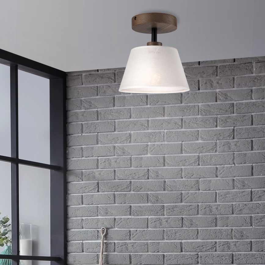 Brilagi - LED Taklampa ANTHONY 1xE14/60W/230V ek/nötvit