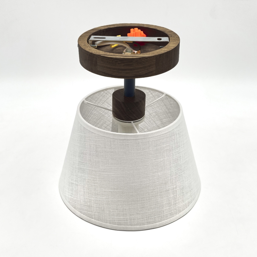 Brilagi - LED Taklampa ANTHONY 1xE14/60W/230V ek/nötvit