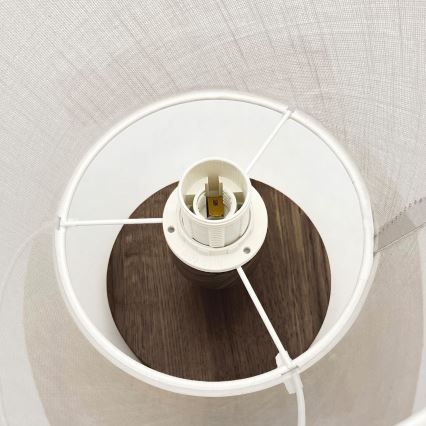 Brilagi - LED Taklampa ANTHONY 1xE14/60W/230V ek/nötvit