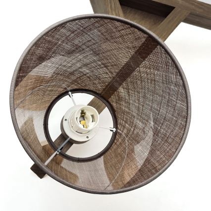 Brilagi - LED Taklampa ANTHONY 3xE14/40W/230V ek valnöt/brun