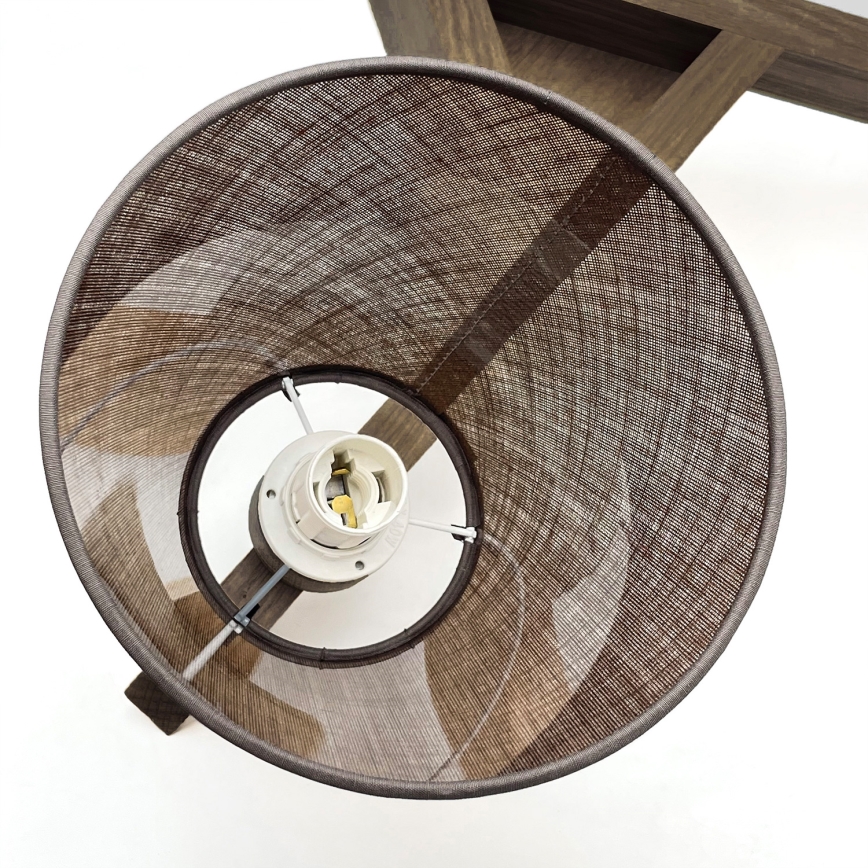 Brilagi - LED Taklampa ANTHONY 3xE14/40W/230V ek valnöt/brun