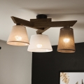 Brilagi - LED Taklampa ANTHONY 3xE14/40W/230V ek valnöt