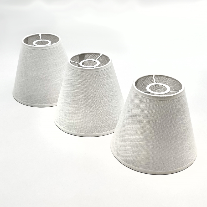 Brilagi - LED Taklampa ANTHONY 3xE14/40W/230V ek valnöt/vit