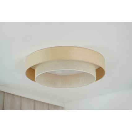Brilagi - LED taklampa ARIZONA BOHO LED/26W/230V diameter 60 cm beige