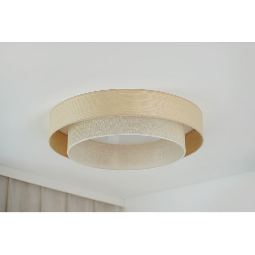 Brilagi - LED taklampa ARIZONA BOHO LED/26W/230V diameter 60 cm beige