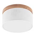 Brilagi - LED Taklampa BELLADONNA 1xE27/15W/230V diameter 30 cm vit/ek