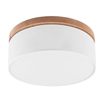 Brilagi - LED Taklampa BELLADONNA 2xE27/15W/230V diameter 40 cm vit/ek