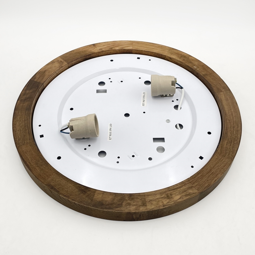 Brilagi - LED Taklampa BELLADONNA 2xE27/15W/230V diameter 40 cm vit/ek