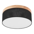 Brilagi - LED Taklampa BELLADONNA 2xE27/15W/230V svart/tall