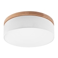 Brilagi - LED Taklampa BELLADONNA 3xE27/15W/230V vit/ek