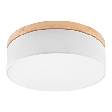 Brilagi - LED Taklampa BELLADONNA 3xE27/15W/230V vit/tall
