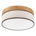 Brilagi - LED Taklampa BELLADONNA LED/20W/230V diameter 30 cm kräm/ek