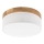 Brilagi - LED Taklampa BELLADONNA LED/20W/230V Ø 30 cm vit/eik