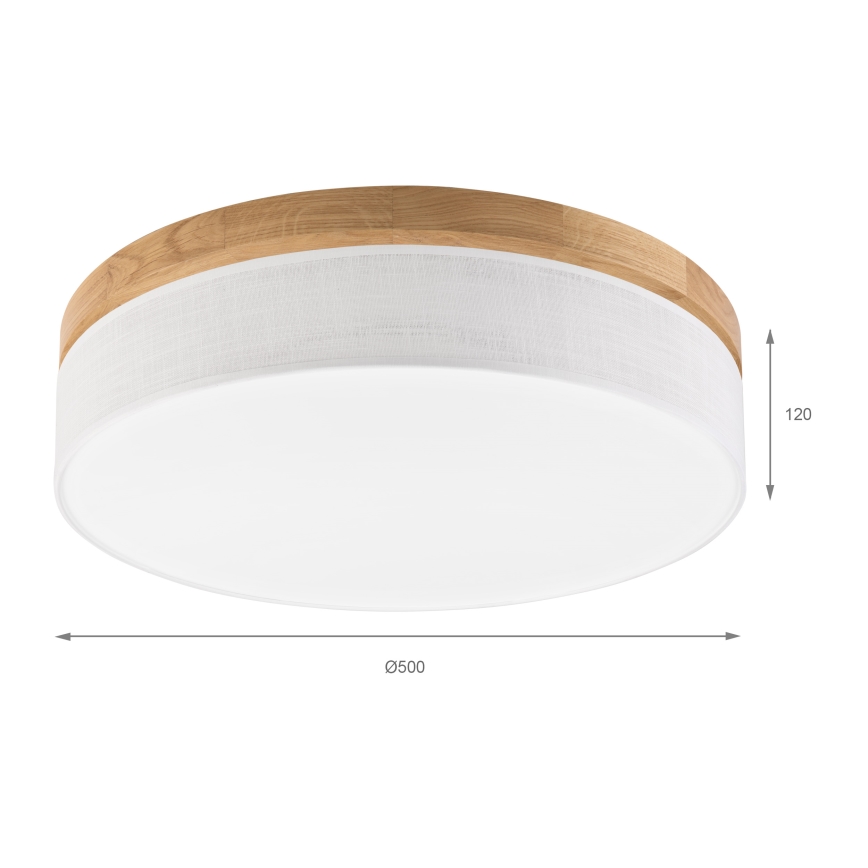 Brilagi - LED Taklampa BELLADONNA LED/36W/230V diam. 50 cm vit/ek