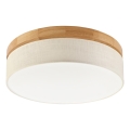 Brilagi - LED Taklampa BELLADONNA LED/36W/230V Ø 40 cm krämfärgad/ek
