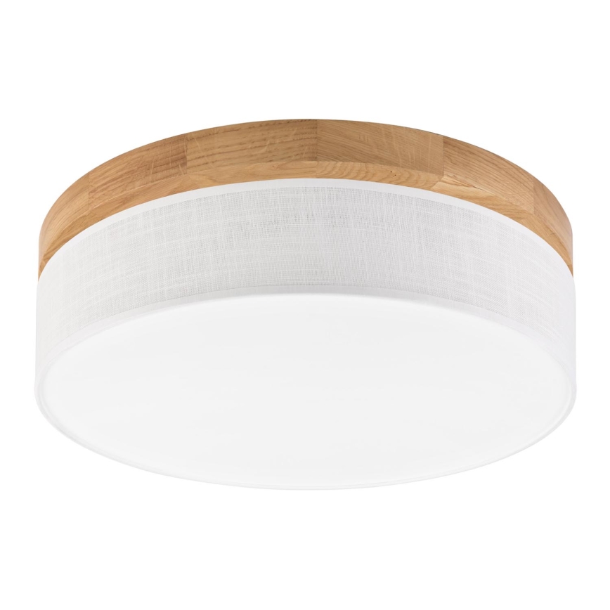 Brilagi - LED Taklampa BELLADONNA LED/36W/230V Ø 40 cm vit/eik