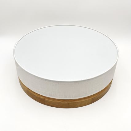 Brilagi - LED Taklampa BELLADONNA LED/36W/230V Ø 40 cm vit/eik