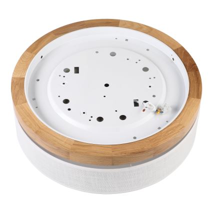Brilagi - LED Taklampa BELLADONNA LED/36W/230V Ø 40 cm vit/eik