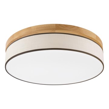 Brilagi - LED Taklampa BELLADONNA LED/36W/230V Ø 50 cm crème/ek