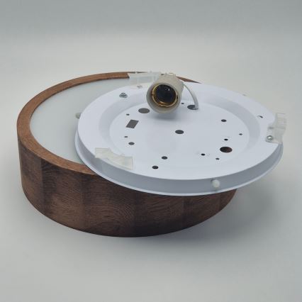 Brilagi - LED taklampa CARVALHO 1xE27/60W/230V ek körsbär diameter 27 cm