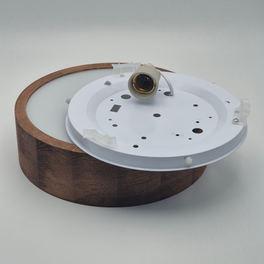 Brilagi - LED taklampa CARVALHO 1xE27/60W/230V ek körsbär diameter 27 cm