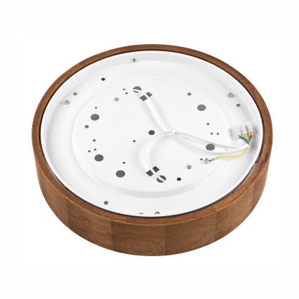 Brilagi - LED taklampa CARVALHO 2xE27/60W/230V ek körsbär diameter 37 cm